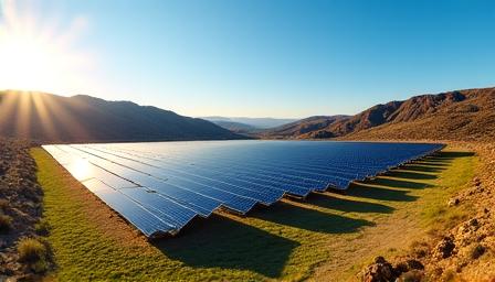Renewable energy integration at a large scale mining site