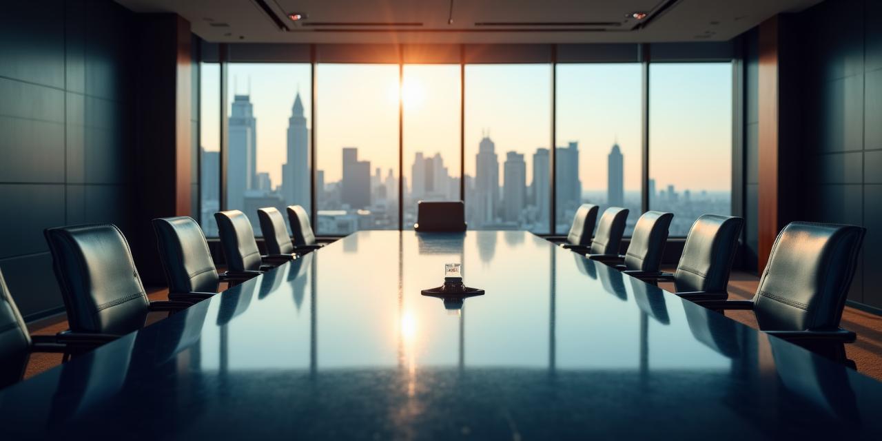 Global metals and mining corporate strategic meeting